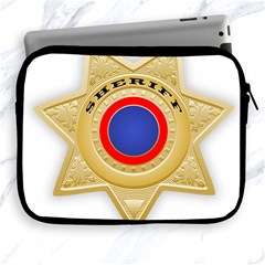 Sheriff S Star Sheriff Star Chief Apple Ipad 2/3/4 Zipper Cases