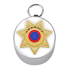 Sheriff S Star Sheriff Star Chief Mini Silver Compasses by Nexatart