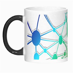 Network Connection Structure Knot Morph Mugs by Nexatart