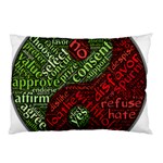 Tao Duality Binary Opposites Pillow Case 26.62 x18.9  Pillow Case