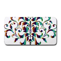 Damask Decorative Ornamental Medium Bar Mats by Nexatart