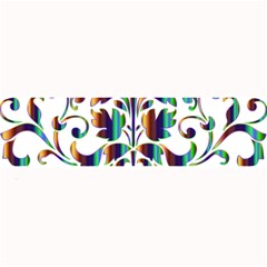 Damask Decorative Ornamental Large Bar Mats by Nexatart