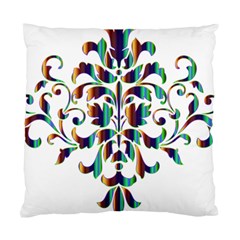 Damask Decorative Ornamental Standard Cushion Case (one Side) by Nexatart