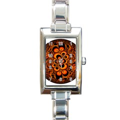 Fractals Ball About Abstract Rectangle Italian Charm Watch by Nexatart