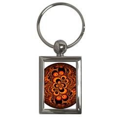 Fractals Ball About Abstract Key Chains (rectangle) 