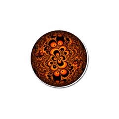 Fractals Ball About Abstract Golf Ball Marker (4 Pack)