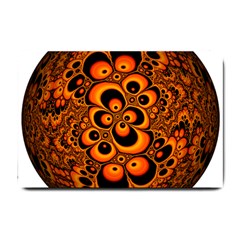 Fractals Ball About Abstract Small Doormat  by Nexatart