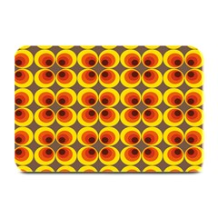 Seventies Hippie Psychedelic Circle Plate Mats