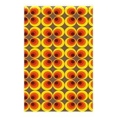 Seventies Hippie Psychedelic Circle Shower Curtain 48  X 72  (small)  by Nexatart