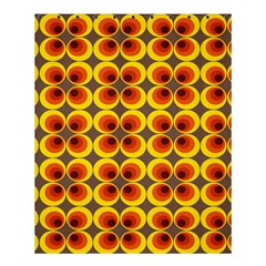 Seventies Hippie Psychedelic Circle Shower Curtain 60  X 72  (medium)  by Nexatart