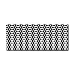 Diamond Black White Shape Abstract Cosmetic Storage Cases by Nexatart