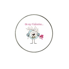 Valentine Day Poster Hat Clip Ball Marker (4 Pack) by dflcprints