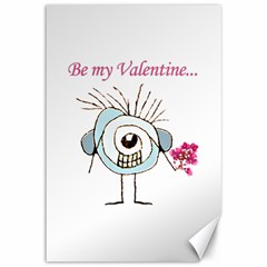 Valentine Day Poster Canvas 12  X 18   by dflcprints