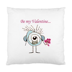 Valentine Day Poster Standard Cushion Case (one Side) by dflcprints