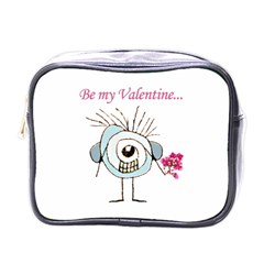 Valentine Day Poster Mini Toiletries Bags by dflcprints