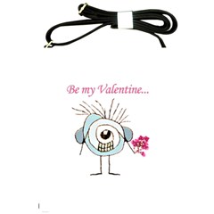 Valentine Day Poster Shoulder Sling Bags by dflcprints