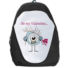 Valentine Day Poster Backpack Bag by dflcprints