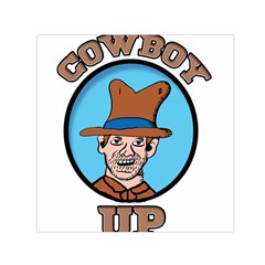 Cowboy Up Small Satin Scarf (square)