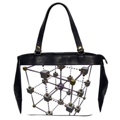 Grid Construction Structure Metal Office Handbags (2 Sides)  by Nexatart