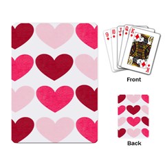 Valentine S Day Hearts Playing Card