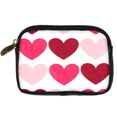 Valentine S Day Hearts Digital Camera Cases by Nexatart