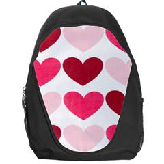 Valentine S Day Hearts Backpack Bag by Nexatart