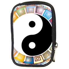 Yin Yang Eastern Asian Philosophy Compact Camera Cases by Nexatart