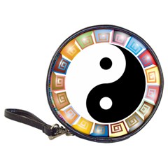 Yin Yang Eastern Asian Philosophy Classic 20-cd Wallets by Nexatart