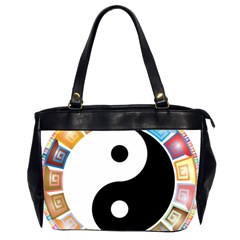 Yin Yang Eastern Asian Philosophy Office Handbags (2 Sides)  by Nexatart