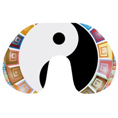 Yin Yang Eastern Asian Philosophy Travel Neck Pillows