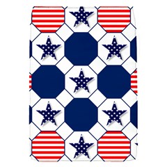 Patriotic Symbolic Red White Blue Flap Covers (s)  by Nexatart