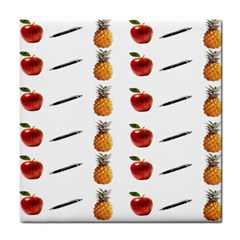 Ppap Pen Pineapple Apple Pen Tile Coasters