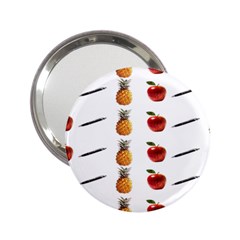 Ppap Pen Pineapple Apple Pen 2 25  Handbag Mirrors by Nexatart