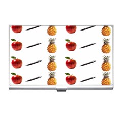 Ppap Pen Pineapple Apple Pen Business Card Holders by Nexatart