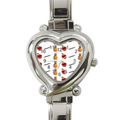 Ppap Pen Pineapple Apple Pen Heart Italian Charm Watch by Nexatart