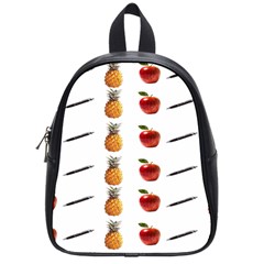 Ppap Pen Pineapple Apple Pen School Bags (small)  by Nexatart