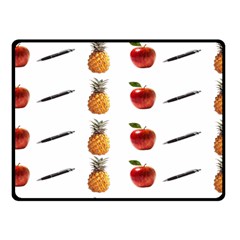 Ppap Pen Pineapple Apple Pen Fleece Blanket (small) by Nexatart