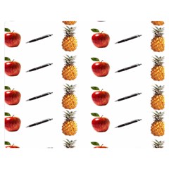 Ppap Pen Pineapple Apple Pen Double Sided Flano Blanket (medium)  by Nexatart