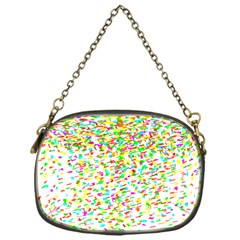 Confetti Celebration Party Colorful Chain Purses (one Side)  by Nexatart