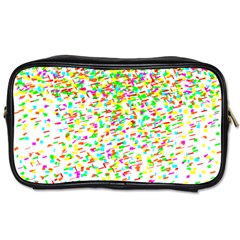 Confetti Celebration Party Colorful Toiletries Bags by Nexatart