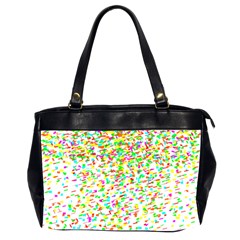 Confetti Celebration Party Colorful Office Handbags (2 Sides)  by Nexatart