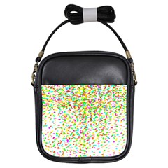 Confetti Celebration Party Colorful Girls Sling Bags by Nexatart