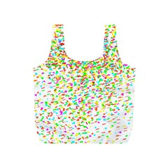 Confetti Celebration Party Colorful Full Print Recycle Bags (s)  by Nexatart