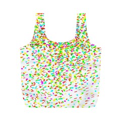 Confetti Celebration Party Colorful Full Print Recycle Bags (m)  by Nexatart