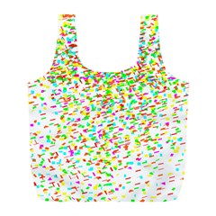 Confetti Celebration Party Colorful Full Print Recycle Bags (l)  by Nexatart