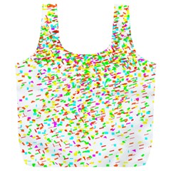 Confetti Celebration Party Colorful Full Print Recycle Bags (l)  by Nexatart