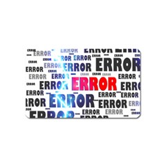 Error Crash Problem Failure Magnet (name Card) by Nexatart