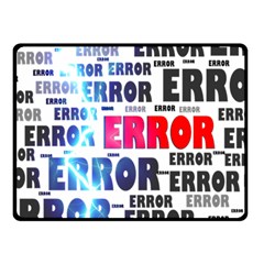 Error Crash Problem Failure Fleece Blanket (small) by Nexatart