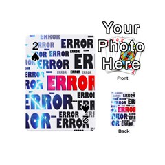 Error Crash Problem Failure Playing Cards 54 (mini)  by Nexatart