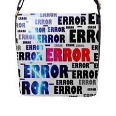 Error Crash Problem Failure Flap Messenger Bag (l) 